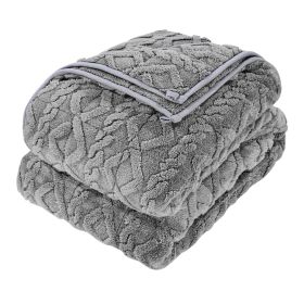 Weighted Blanket, 20 lbs, 60 x 80 in Queen Size, Sherpa Fleece Heavy Blanket with Glass Beads, Soft Warm Cozy Fluffy Touch, for 200-250 lbs Adult