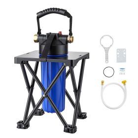 RV Water Filter System, 5-Micron Premium RV Water Filtration System Replacement with Cartridge and Mounting Bracket for RVs & Campers