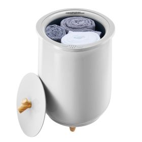 Towel Warmers for Bathroom, Towel Warmer Bucket Auto Shut Off for Spa Fits up to 3 Oversized Bath Towels, Blankets, Clothes, Bathrobes, PJ's and