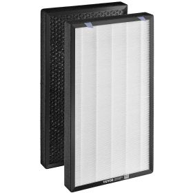 Air Purifier Replacement Filter, H13, 2-in-1 Compact & Lightweight Replacement Filter with Non-Woven Fabric
