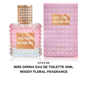 Holiday Roaming Eau De Parfum For Women - Floral Fruity Long-Lasting Perfume With Bergamot, Peach & Musk Notes (Option: 50ml)