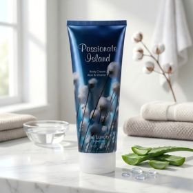 Passionate Island Moisturizing Body Cream, Ultra-Nourishing Lotion With Vitamin E, Aloe & Shea Butter, 8 OZ-226g (Option: Body lotion)